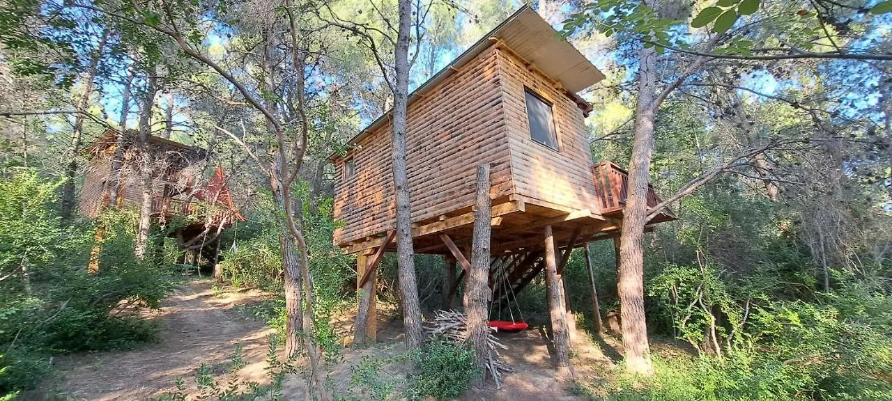 Vikendica Treehouses Ljubac Glamping Robinson
