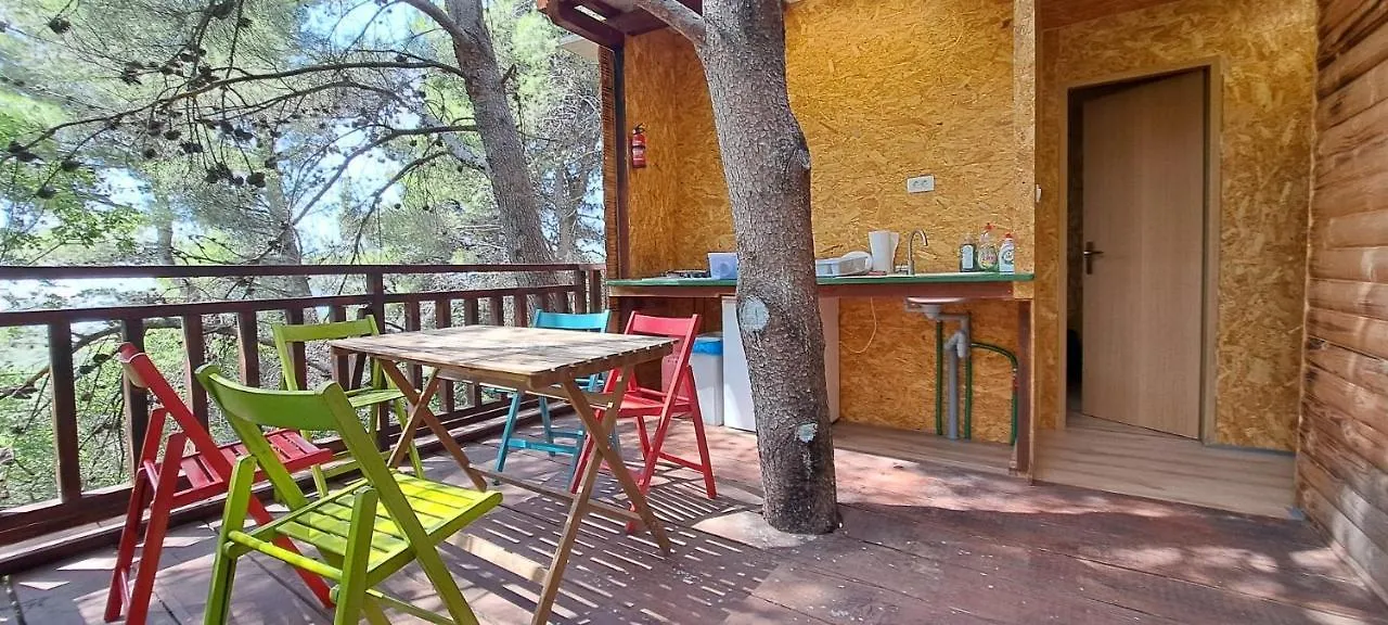 Treehouses Ljubac Glamping Robinson Holiday home
